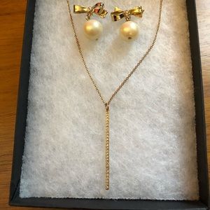 Kate Spade Earrings Necklace